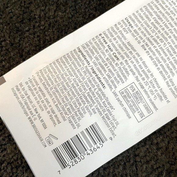 BRIOGEO ROSARCO HAIRCARE DELUXE TRAVEL DUO BUNDLE - Picture 2 of 7